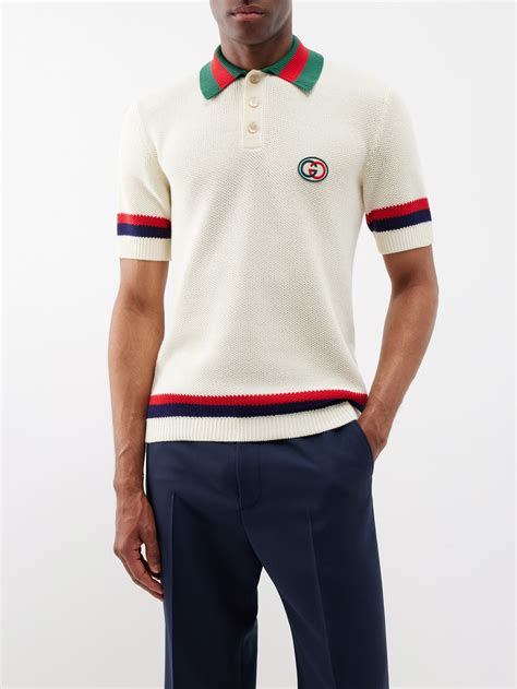 gucci polo replica uk|gucci polo logo embroidery.